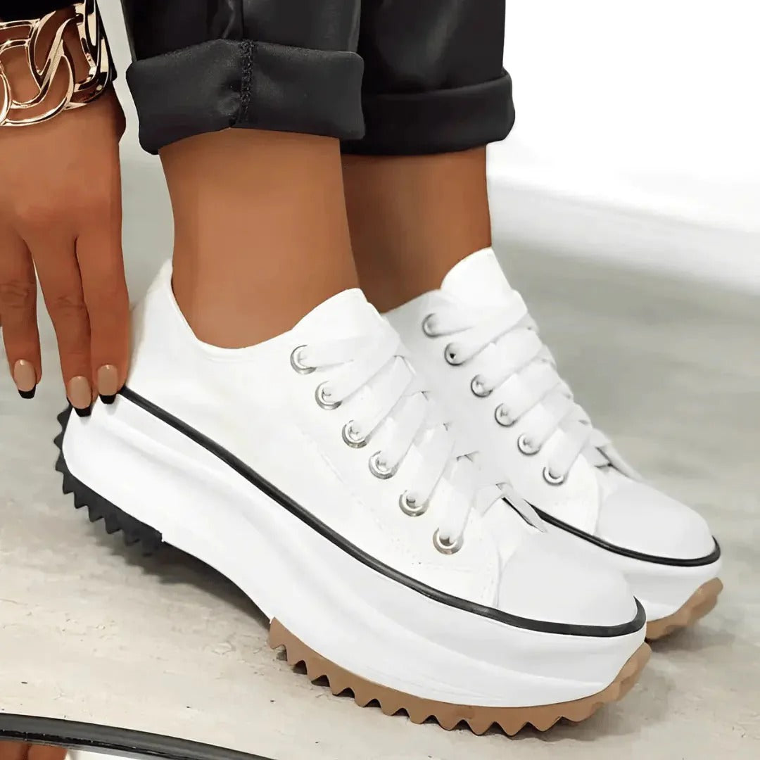 Wilma | Sneakers Dam Plattform Tjocksulad