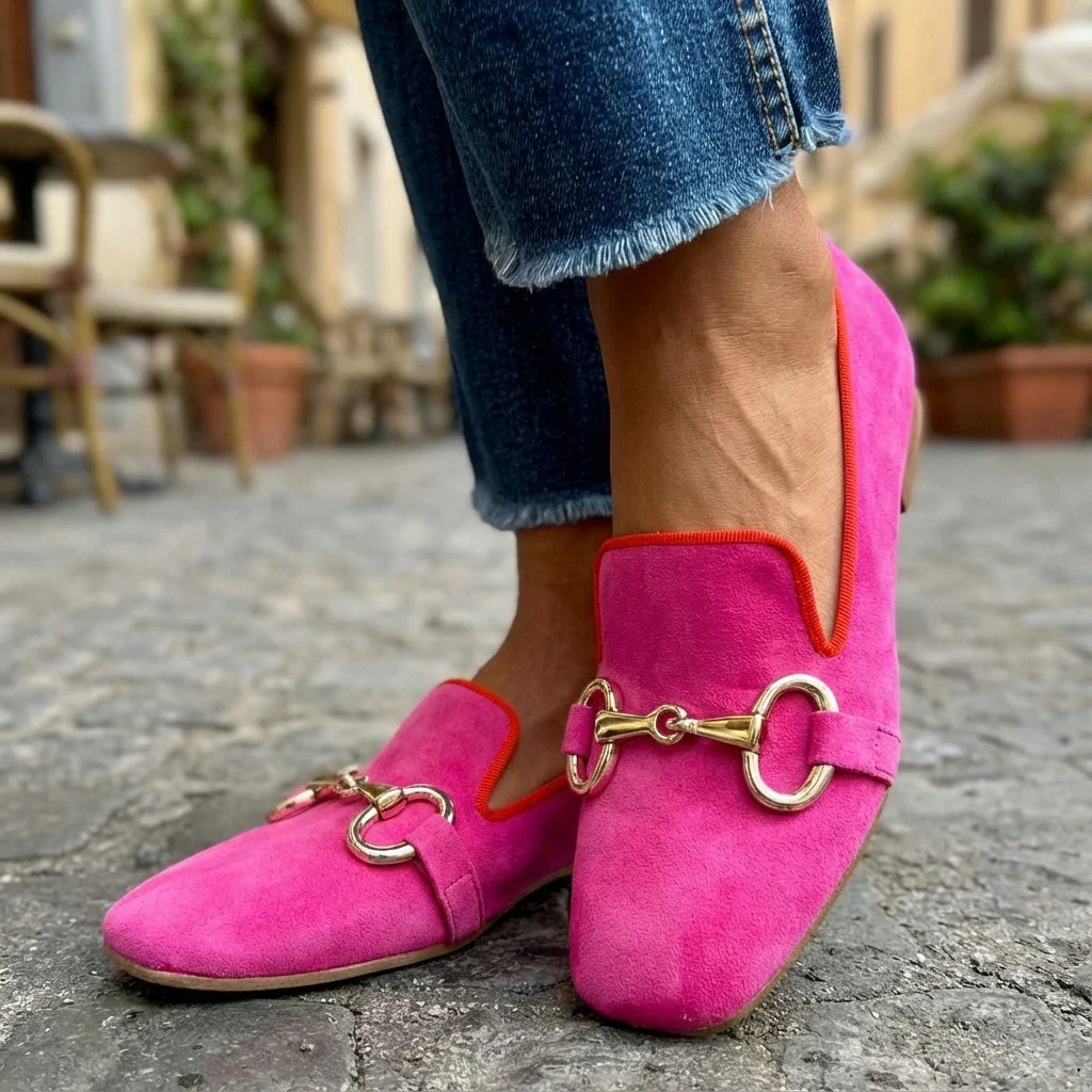 Freja | Loafers Dam med Spänne